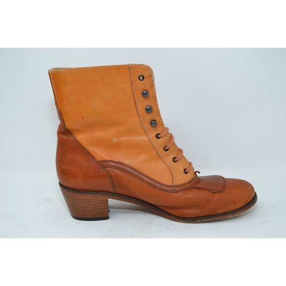 Women's Wolverine Nesbit Kiltie Boots, Samantha Pleet 1000 Mile Size 9 B - Brown - Picture 8 of 14